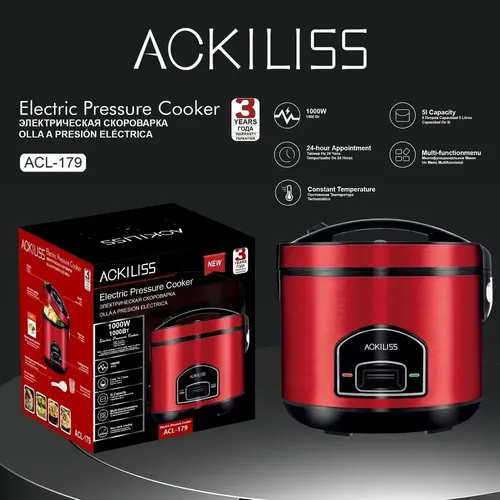 キッチン家電 pressure cooker agreea Multifunctional Electric Cooker: Pressure Rice Cooker