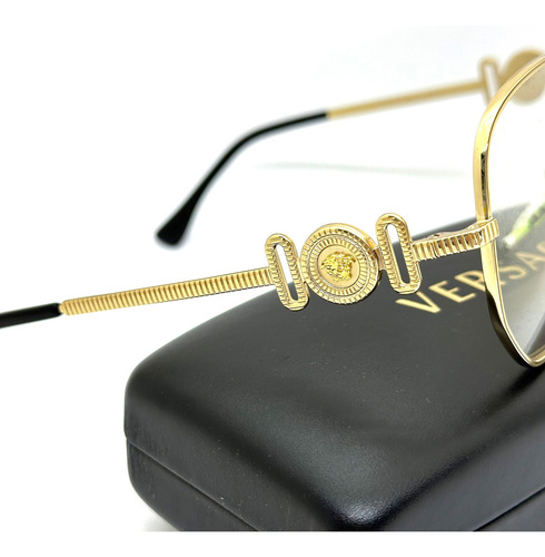 Marcos Armazón Versace Ve 1283 54 Agente Color Dorado