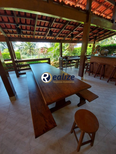 Imagem 7 de 30 de Maravilhosa Chácara Com Área Gourmet E Um Lindo Jardim Zona Rural De Guarapari-es - Ch00017 - 69179237