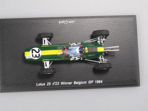 Miniatura Lotus 25 F1 Jim Clark Gp Da Bélgica 1964 1:43