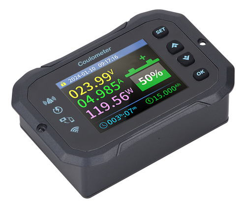 Monitor De Batería Con Derivación Wifi 10-100 V 0-50 A Bidir