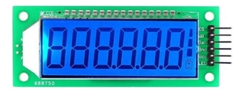 Display Lcd 2,4 Pulgadas De 6 Dígitos Ht1621 (elegir Color)