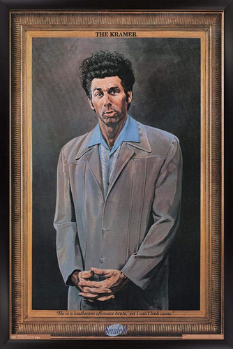 Seinfeld - Póster De Pared Kramer, 22.375  X 34 , Vers...