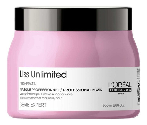 Loreal Professionel Mascarilla Liss Unlimited 500ml