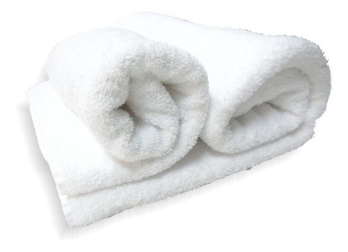 Toallon Línea Premium 630grs 100% Algodón Blanco Hotel Liso