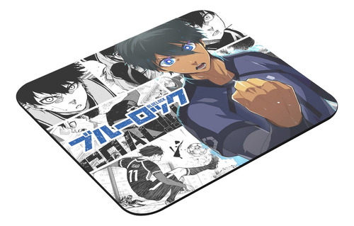 Mouse Pad 23x19cm Anime Manga Blue Lock 