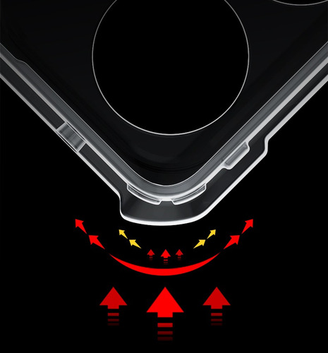 Funda Xundd Para Celular Poco Redmi Com Airbag Y Protege Cám Negro Poco F5/note 12 Turbo