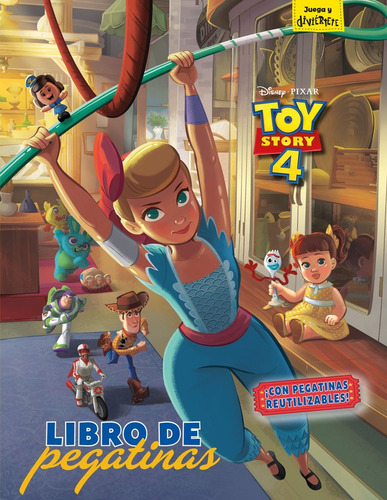 Toy Story 4 Libro De Pegatinas - Disney