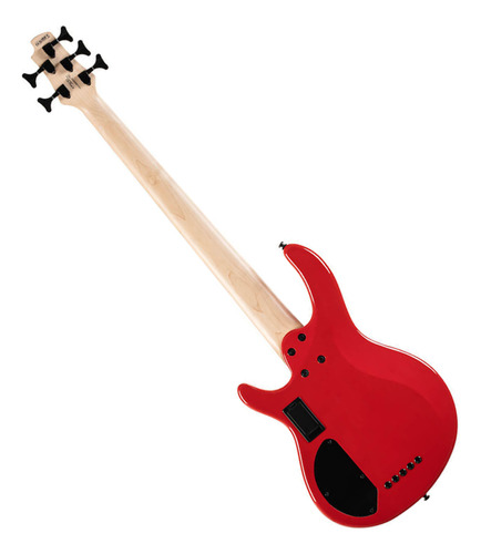 Bajo Electrico Cort c5 deluxe Candy Red 5 Cuerdas Mic Bartolini