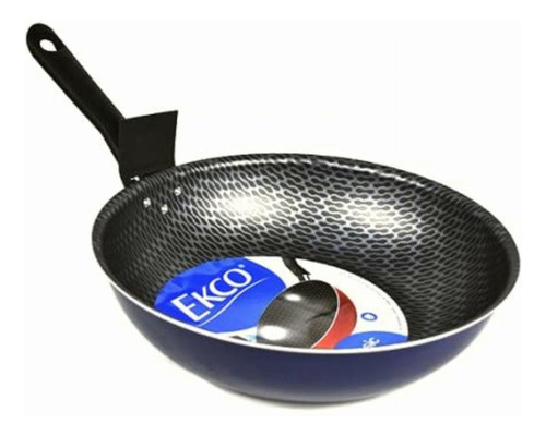 Ekco 67434 Wok De 28 Cm Classic, Color Azul Con