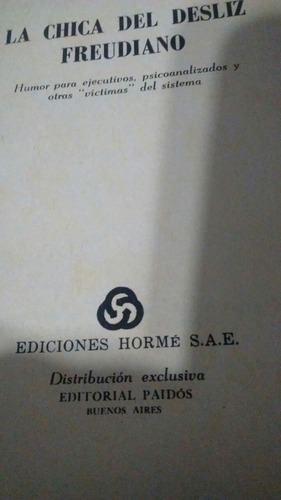 La Chica Del Desliz Freudiano W F Brown (Usado)