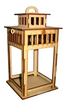 Comprar 15 Faroles 20x10cm Fibrofacil Mdf Centro De Mesa Souvenir