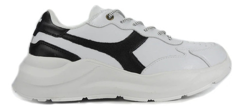 Zapatillas Diadora Heri Blanco Unisex Plataforma Urbanas 