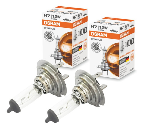 Lâmpada Osram H7 Original Line - 55w