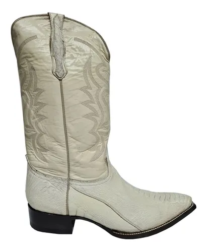 Botas avestruz cheap color hueso