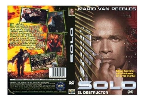 Solo El Destructor / Mario Van Peebes Pelicula Dvd