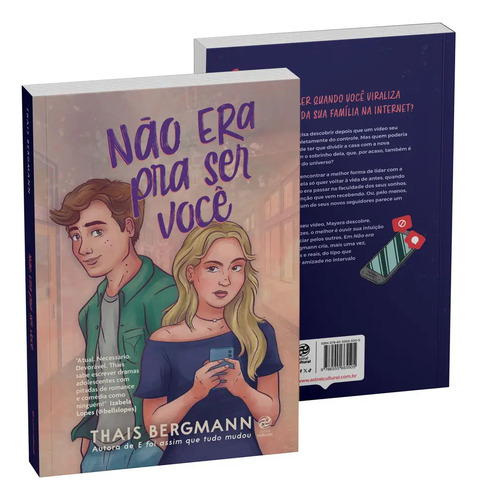 Livro Não Era Pra Ser Você De Thais Bergmann edição 1, Capa Mole 2024 Em Português Editorial Astral Cultural