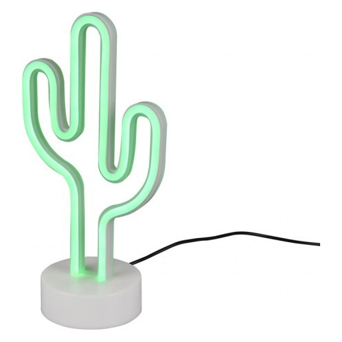 Lámpara Led Neón Decoración Todo Ambiente Cactus