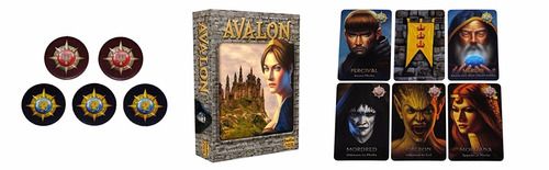 Avalon Indie Board Game Juego Mesa Cartas Resistance