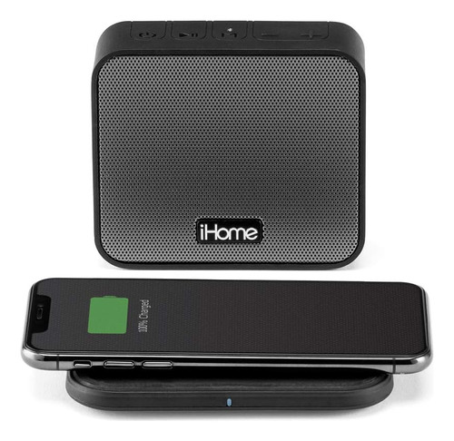 Ihome Bluetooth Portátil Spk Inalámbrico, Negro