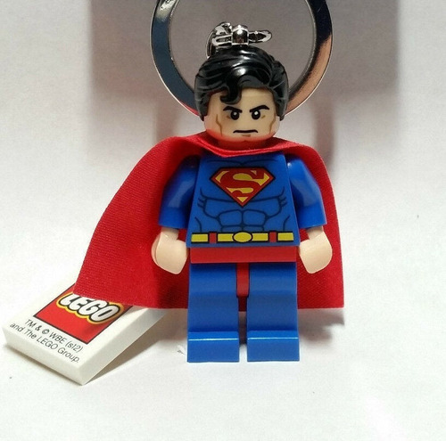 Imagen 5 de 5 de Mini Llavero Lego Superman