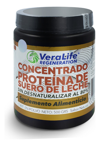 Proteína Suero De Leche Concentrado - 500 Gr - Veralife