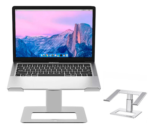 Soporte Base Aluminio Para Notebook Macbook Laptop 11 A 17
