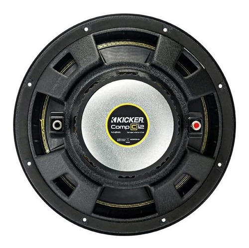 Kicker 12 Pulgadas Compc 1200 Vatios 4 Ohm Bobina De Voz Úni