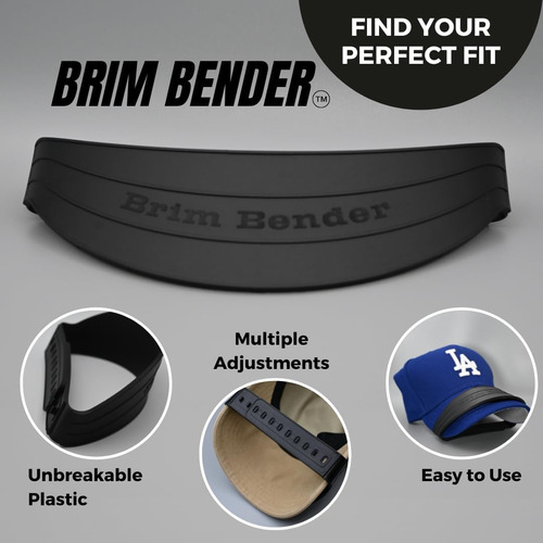 Hat Brim Bender - (1 Pc) Hat Bill Bender Banda Curva Para So