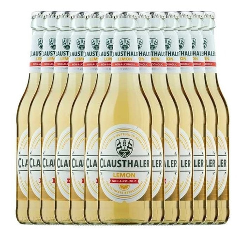 Cerveza Clausthaler Limon Botella 330 Ml X 24 Unidades