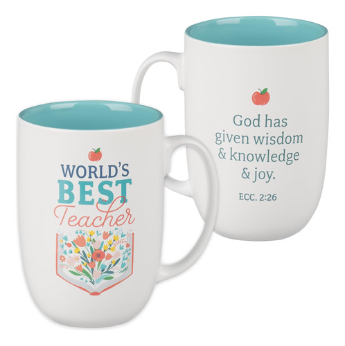 Christian Art Gifts Taza De Cerámica Para Café Y Té Con Escr