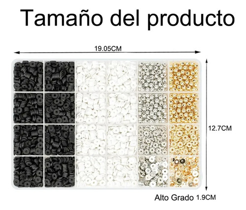 Beads Pulseras Kit Hacer Perlas Metales Bricolaje Cuentas