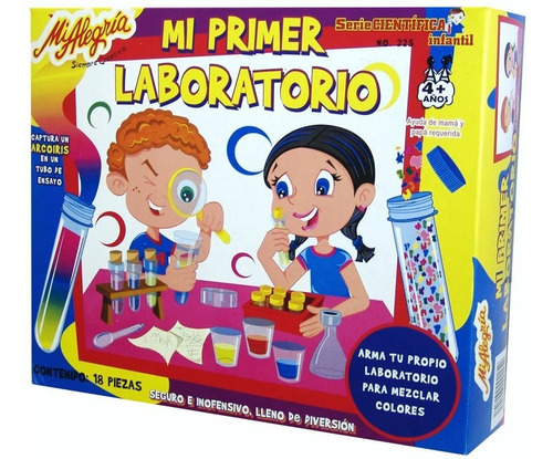 Mialegria Niños Mi Primer Laboratorio Juego Aprende Colores