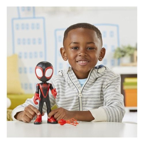 Muñeco Spider-man De Miles Morales, 22 Cm, F3988 Hasbro
