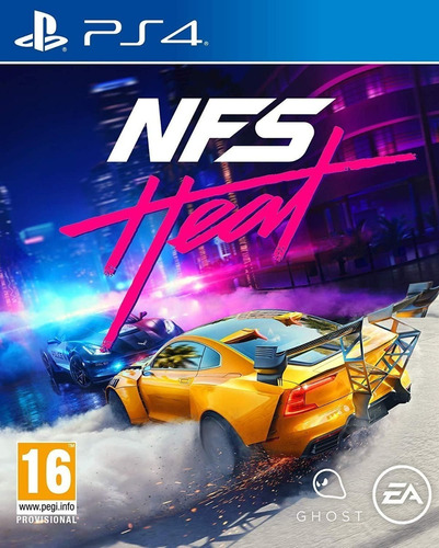 Need For Speed Heat Juego Ps4 Nuevo Cd Fisico Original 