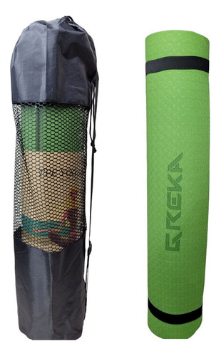 Esterilla Greka Tpe 6mm Yoga Mat Para Ejercicios Con Bolso