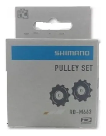 Rodajas Para Tensor Shimano M663 Roldanas Guia Mtb Deore Slx