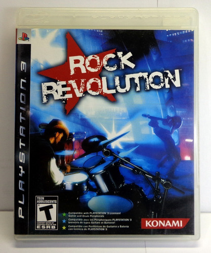 Rock Revolution Ps3 Mídia Física Semi Novo