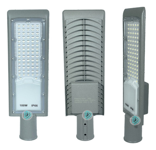 Luminária Led Para Rua Pública Poste Smd 100w Prova Dágua