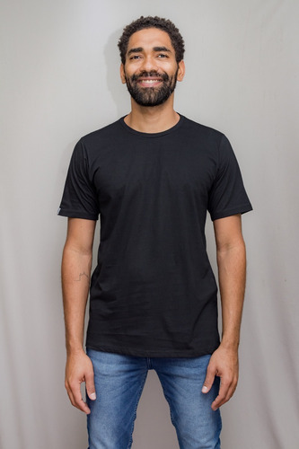 Camiseta Básica Premium Fio 30.1 Penteado