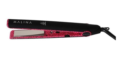 Imagem 2 de 6 de Chapinha / Prancha Malina Elite Pink Bivolt Leopard