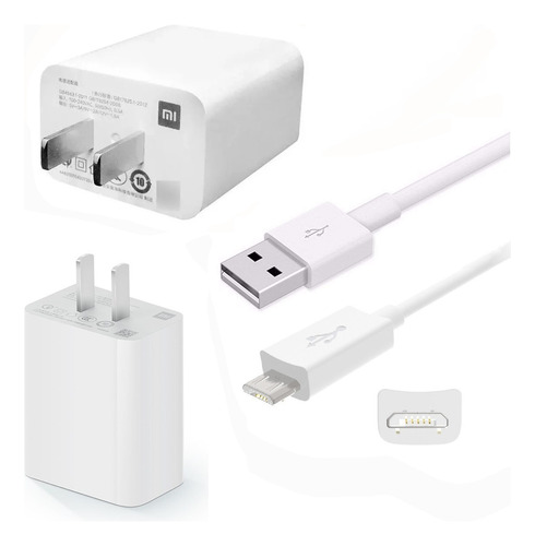 Cargador Xiaomi 18w 2a Original Microusb Redmi S2 5 6 7 9ac (Reacondicionado)