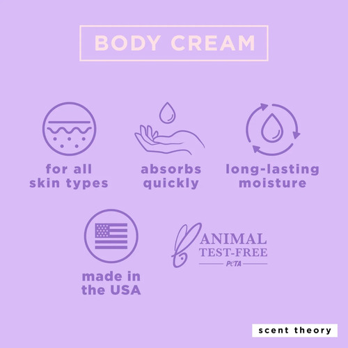 Scent Theory Cream With Shea Butter Coconut Dreams, 8 Oz