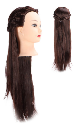 Maniquí De Cabeza Para Peinar El Cabello, Práctica De Trenza