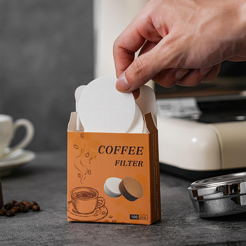 4 Paquete De 2-4 Filtros De Café Desechables Opcional