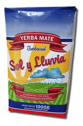 Yerba Mate Sol Y Lluvia 10kg (paquetes De 1kg)