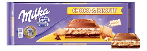 Milka Chocolate Mmmax Chocoswing Biscuit Tableta 300 Grs