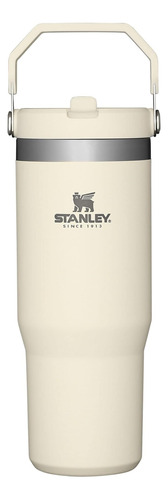 Vaso De Acero Inoxidable Con Pajita, Botella De Agua Aislada