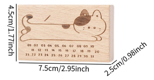 Sellos De Goma De Madera Para Scrapbooking, Estilo F