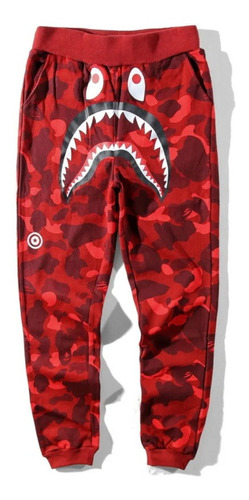 Zapatos De Hombre Fan Mouth Shark New Casual Pants